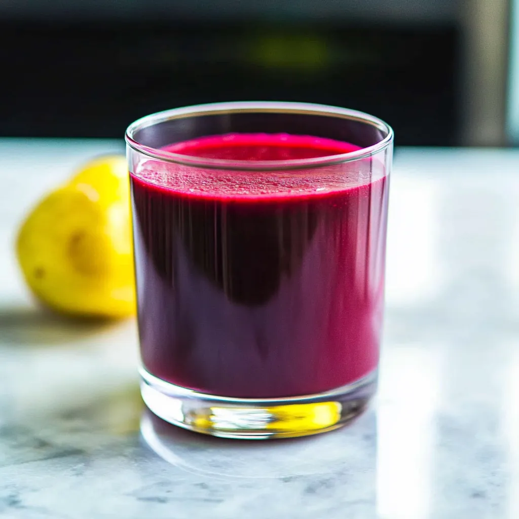 how to beetroot juice recipe